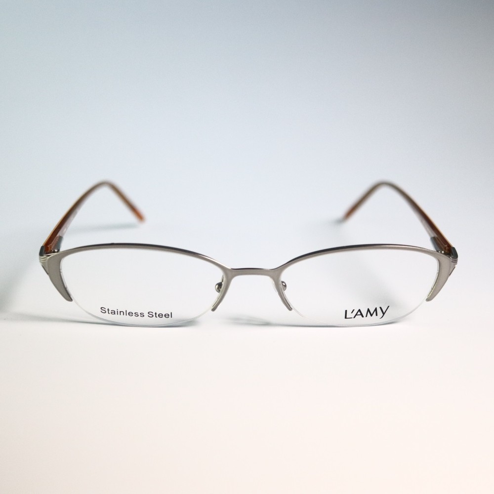 L'AMY L'ACCENT 416 C03 53-17 135 France eyeglasses frames half frame eyewear N11